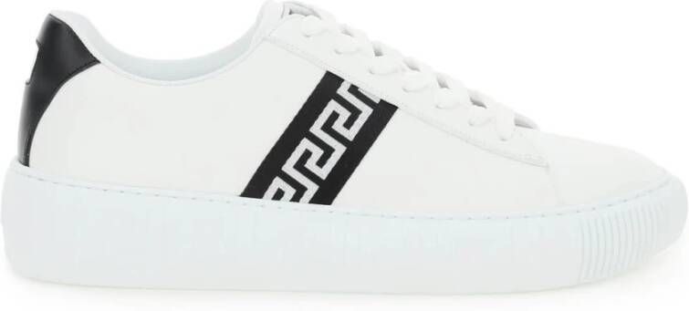 Versace Greca Low-Top Sneakers White Heren