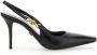 Versace Leren Medium Hak Pumps Gemaakt in Italië Black Dames - Thumbnail 1