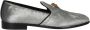 Versace Leren Moccasins met Metalen Detail Gray Heren - Thumbnail 1