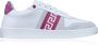 Versace Leren Vetersneakers met Grieks Motief White Dames - Thumbnail 1