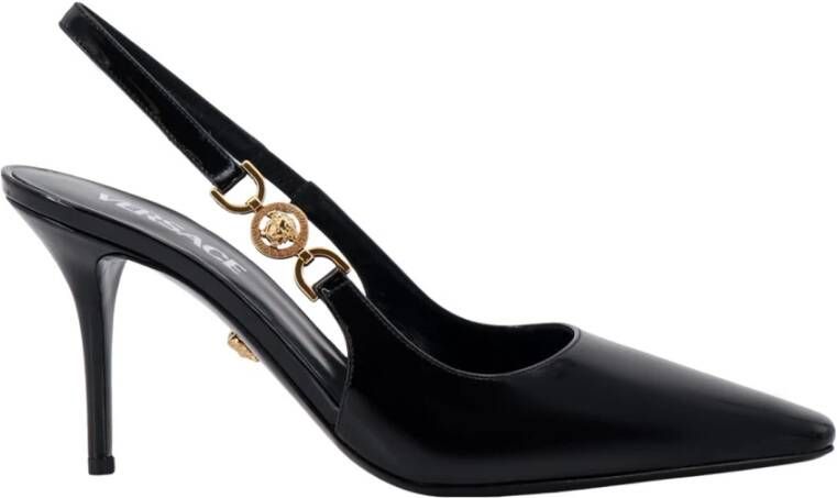 Versace Medusa '95 Slip-On Stiletto Hakken Black Dames