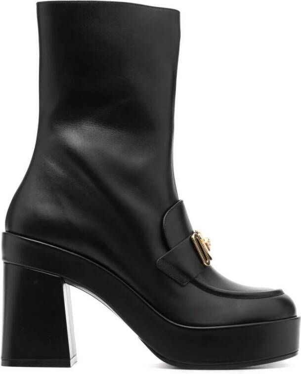 Versace Medusa Biggie Platformlaarzen Black Dames