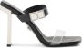 Versace Metalen Hak Instap Sandalen Black Dames - Thumbnail 1