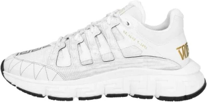 Versace Polyester sneakers White Heren