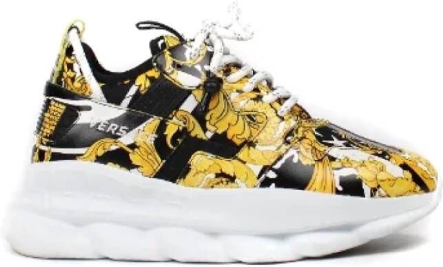 Versace Pre-owned Canvas sneakers Multicolor Dames