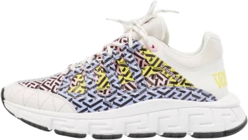 Versace Pre-owned Canvas sneakers Multicolor Heren