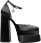 Versace Pre-owned Fabric heels Black Dames - Thumbnail 1