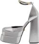 Versace Pre-owned Fabric heels Gray Dames - Thumbnail 1