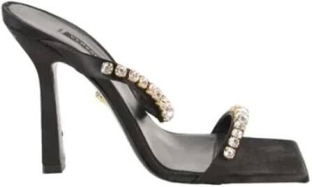 Versace Pre-owned Fabric sandals Black Dames