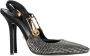 Versace Pre-owned Leather heels Black Dames - Thumbnail 1