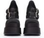 Versace Pre-owned Leather heels Black Dames - Thumbnail 1