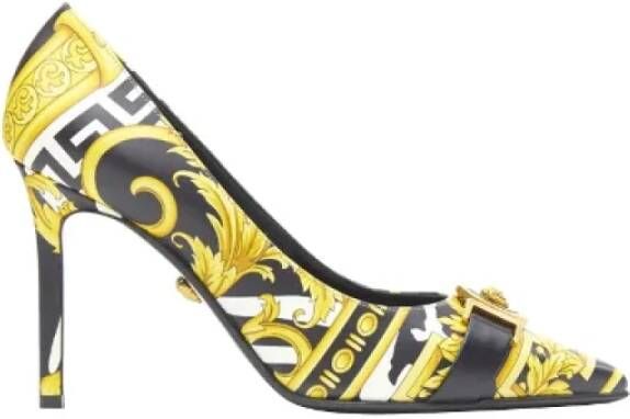 Versace Pre-owned Leather heels Multicolor Dames