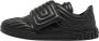 Versace Pre-owned Leather sneakers Black Heren - Thumbnail 1