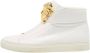 Versace Pre-owned Leather sneakers White Dames - Thumbnail 1