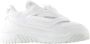 Versace Pre-owned Leather sneakers White Heren - Thumbnail 1