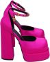 Versace Pre-owned Satin heels Pink Dames - Thumbnail 1