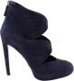 Versace Pre-owned Suede heels Blue Dames - Thumbnail 1