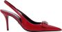 Versace Rode Stiletto Pumps met La Medusa Detail Red Dames - Thumbnail 1