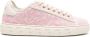 Versace Roze Jacquard Sneakers Pink Dames - Thumbnail 1