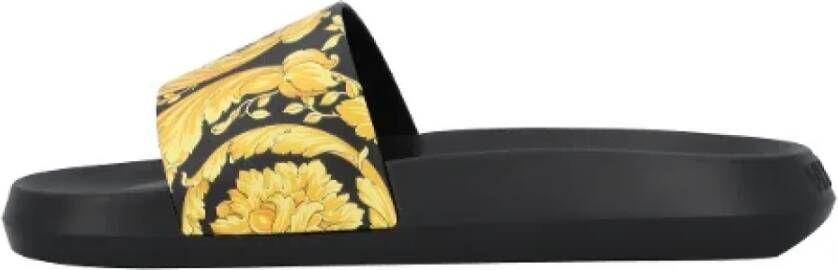 Versace Rubber flats Black Heren