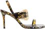 Versace Jeans Couture Multicolor Barok Print Hoge Hak Sandalen Multicolor Dames - Thumbnail 2