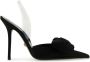 Versace Satin Alia Pumps Black Dames - Thumbnail 1