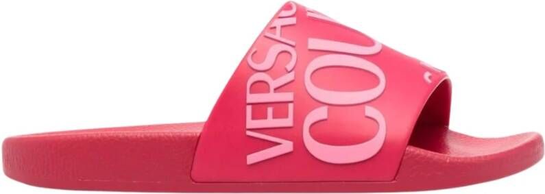 Versace Jeans Couture Roze Sandalen voor Vrouwen Pink Dames