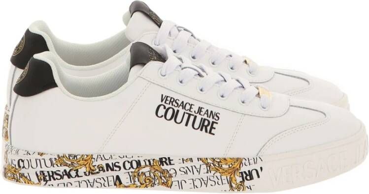 Versace Jeans Couture Witte Sneakers White Heren