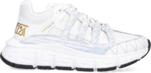 Versace Trigreca Sneakers met Grafisch Patroon White Dames