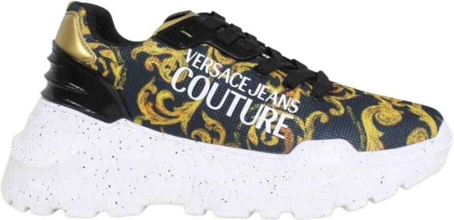 Versace Jeans Couture Speedtrack Sketch Couture Sneakers Zwart Heren