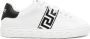 Versace Wit Zwart Kalfsleer Sneaker White Heren - Thumbnail 2