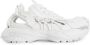 Versace Witte Mesh Leren Touw Sneakers White Dames - Thumbnail 1