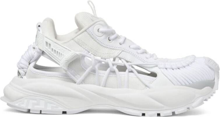 Versace Witte Sneakers voor een stijlvolle look White Heren