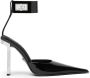 Versace Zwarte Lakleren Hoge Hak Sandalen Black Dames - Thumbnail 1