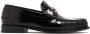 Versace Medusa Plaque Zwarte Kalfleren Mocassins Black Heren - Thumbnail 11