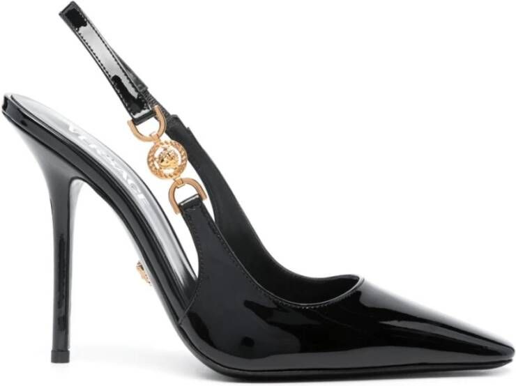 Versace Zwarte Medusa '95 Slingback Pumps Black Dames