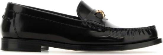 Versace Zwarte Medusa Loafers Black Dames