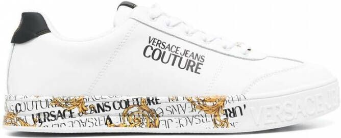 Versace Jeans Couture Witte Sneakers White Heren