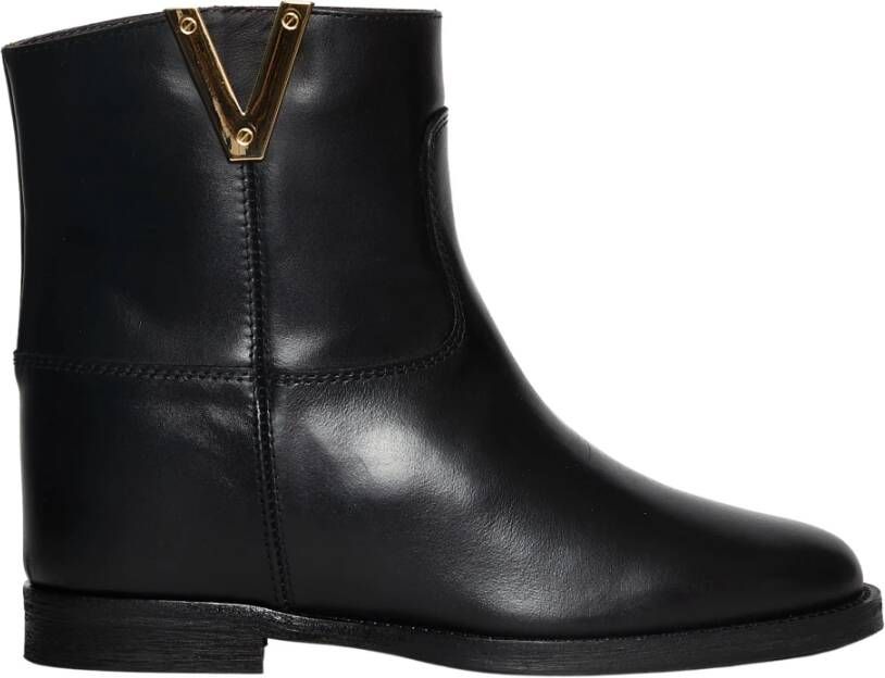 Via Roma 15 Ankle Boots Zwart Dames