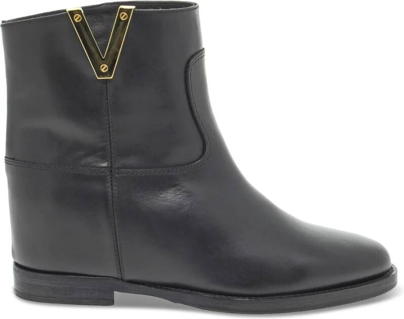 Via Roma 15 Ankle Boots Zwart Dames