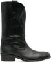 Via Roma 15 Cowboy Boots Black Dames - Thumbnail 1