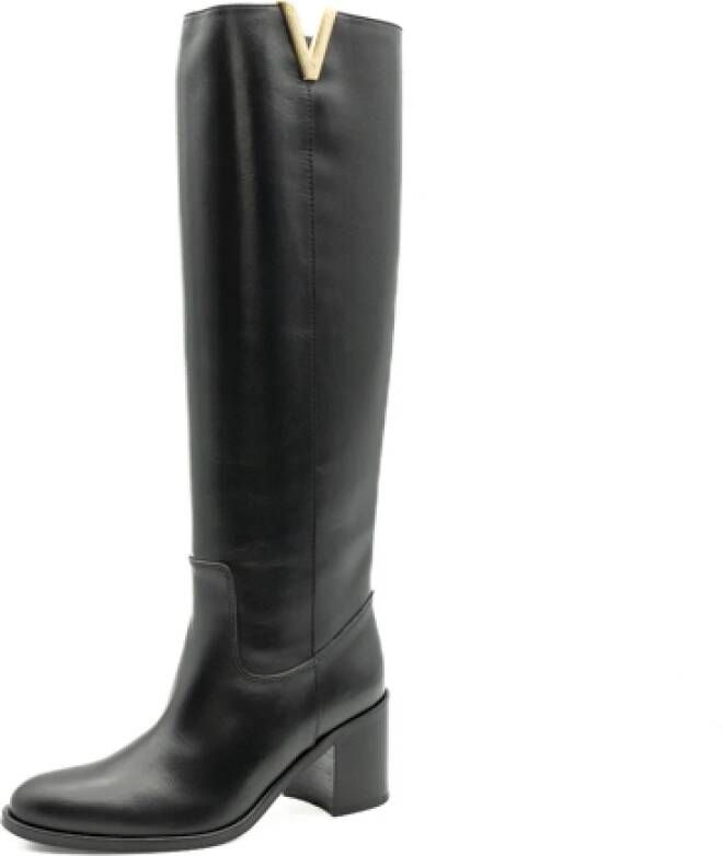 Via Roma 15 Damesschoenen Santamonica Zwart Aw24 Black Dames