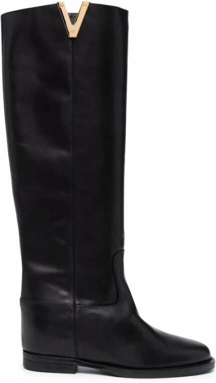 Via Roma 15 High Boots Zwart Dames