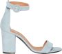 Via Roma 15 High Heel Sandals Blauw Dames - Thumbnail 1