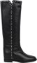 Via Roma 15 Studded Boots met Zilverkleurig Detail Black Dames - Thumbnail 1