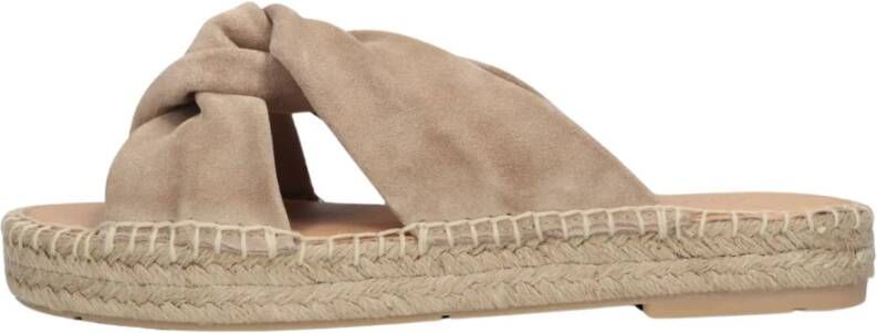 Via Vai Beige Espadrille Sliders Mondi LUZ Beige Dames