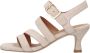 VIA VAI Sandalen Dames Lara Maat: 40 Materiaal: Suède Kleur: Beige - Thumbnail 2