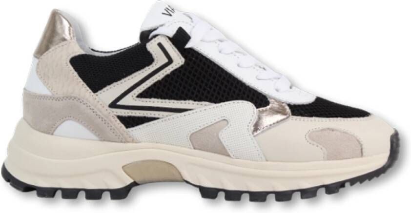 Via Vai Chunky Sneakers met Metallic Details Multicolor Dames