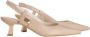 Via Vai Elegante Slingback Pump met Kitten Heel Beige Dames - Thumbnail 1