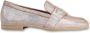 Via Vai Metallic Loafers Chiara Ray Beige Dames - Thumbnail 1